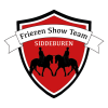 Logo Friezen Show Team witte hoefijzer